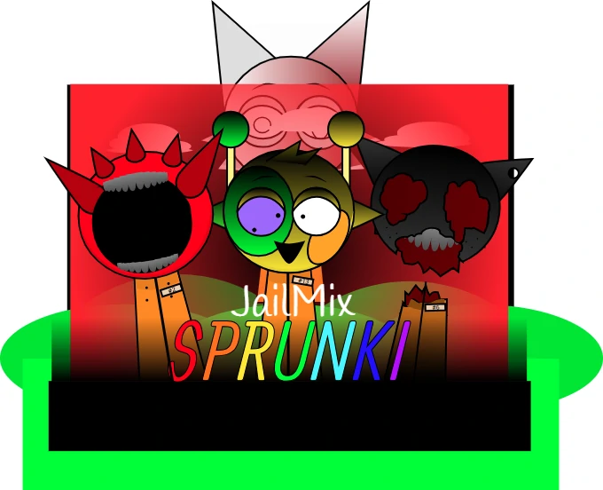 Sprunki JailMix game image