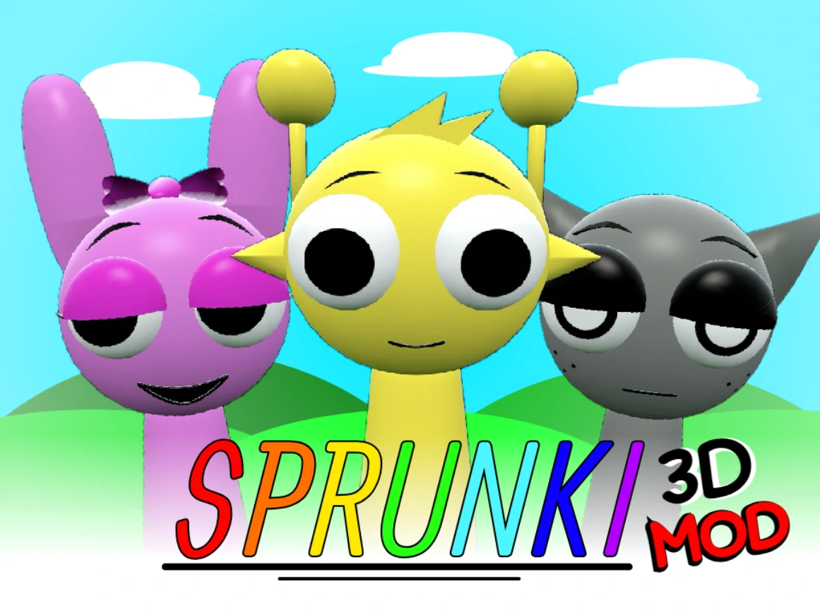 Sprunki 3D Mod game image