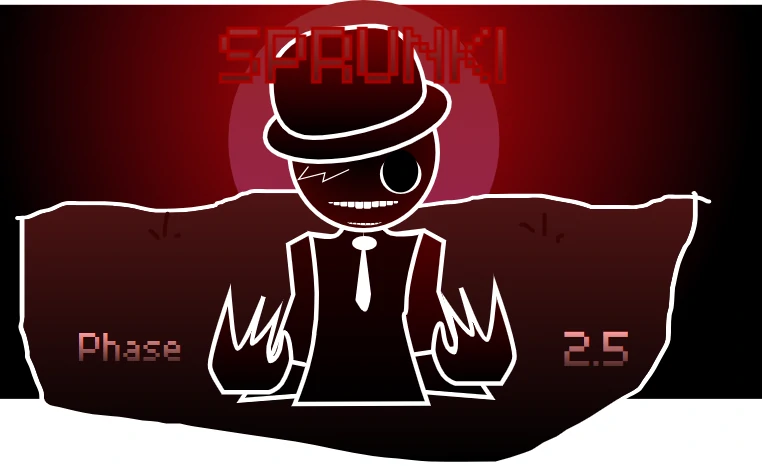 Sprunki Phase 2.5 (JOKE MOD) game image