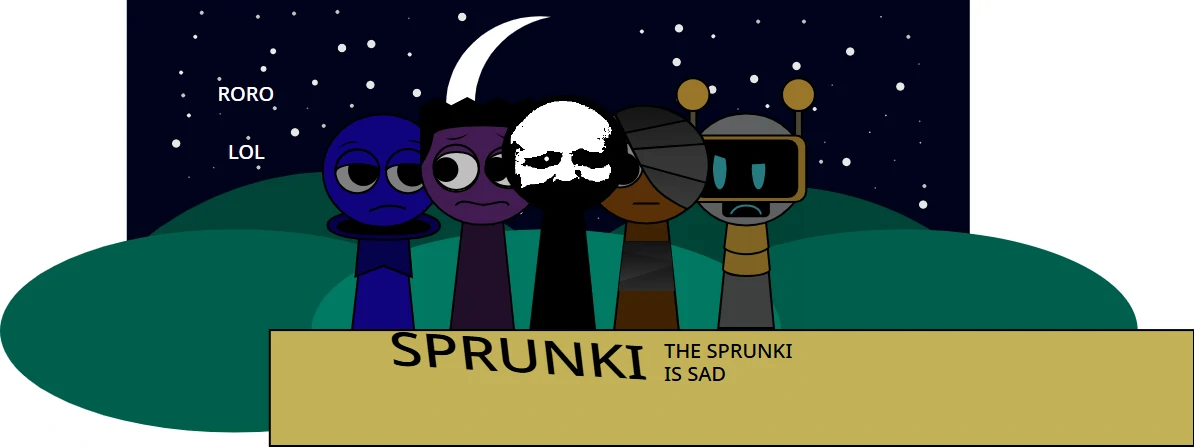 Sprunki SAD game image