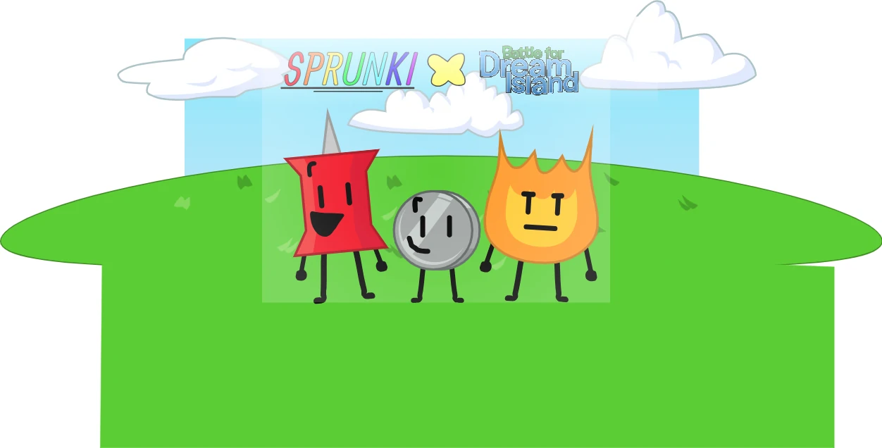 Sprunki x BFDI game image