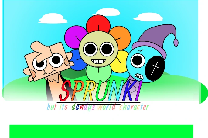 Sprunki but its dandys world characters (1) game image