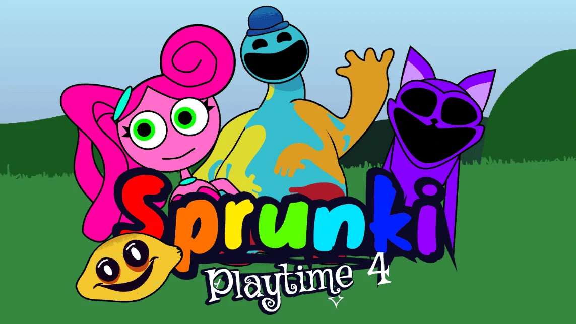 Sprunki Retake: Poppy Playtime 4 game image