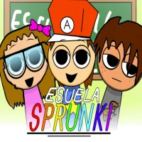 Escuela Sprunki game image