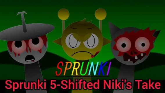 Sprunki 5-Shifted Niki’s Take game image