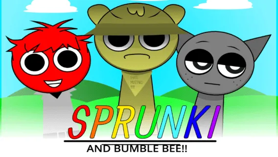 Sprunki Bumble Bee game image