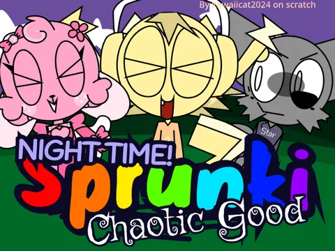 Sprunki Chaotic Good Night Time game image