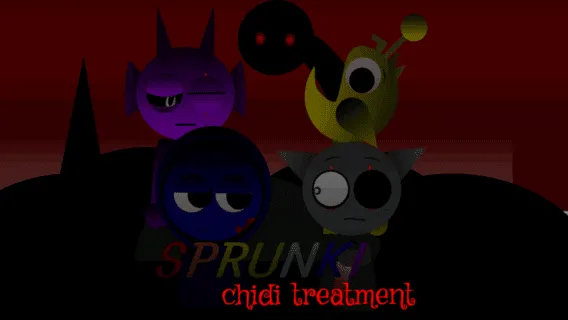 Sprunki Chidi Treatment game image