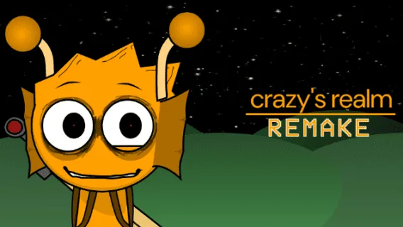 Sprunki Crazy’s Realm Remake game image