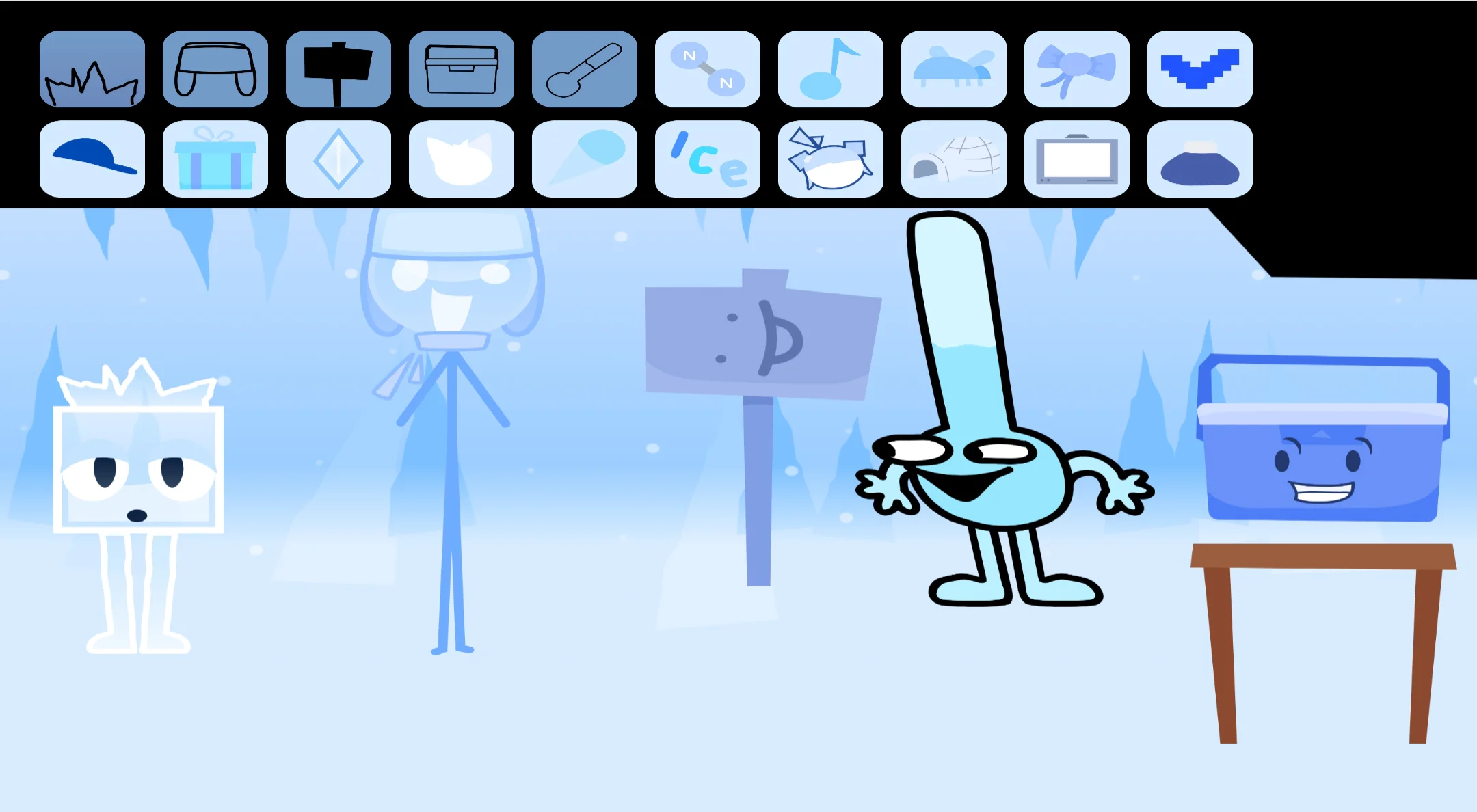Sprunki Icebox: Cool As Ice game image