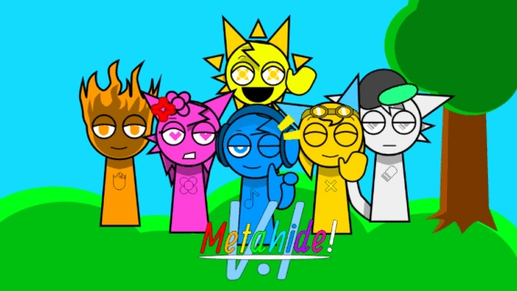 Sprunki Metahide V1 game image