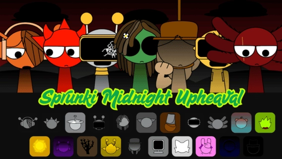 Sprunki Midnight Upheaval game image