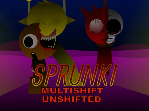 Sprunki Multishift Unshifted game image