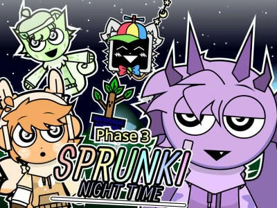 Sprunki Night Time Phase 3 game image