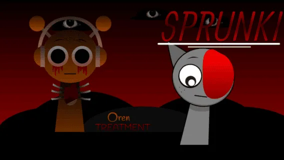 Sprunki Oren Treatment game image