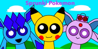 Sprunki Pokemon game image