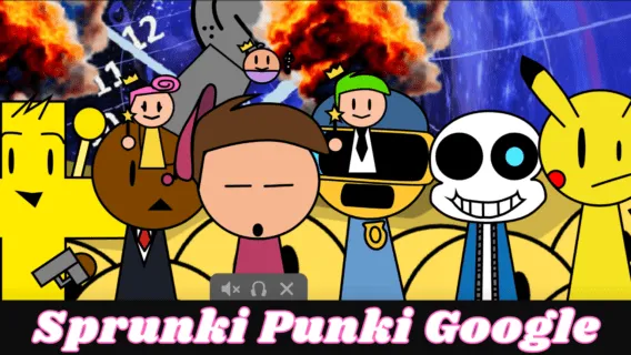 Sprunki Punki Google game image