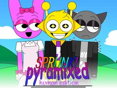 Sprunki Pyramixed: Human Edition game image