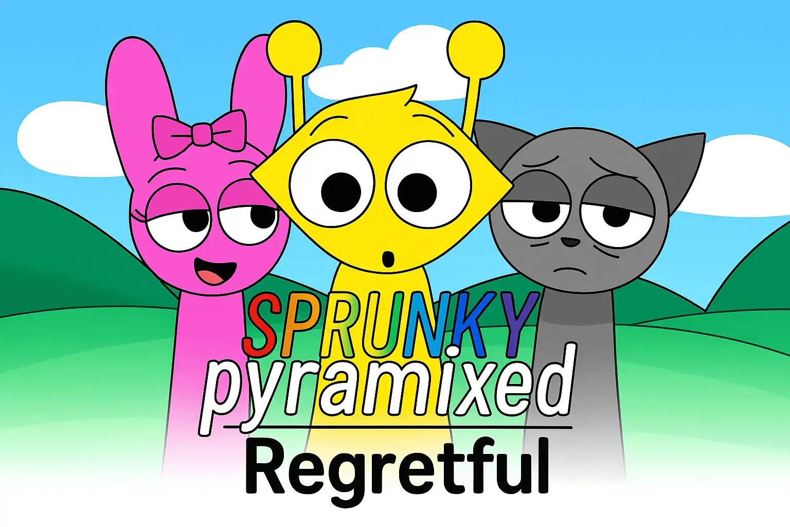Sprunki Pyramixed Regretful game image