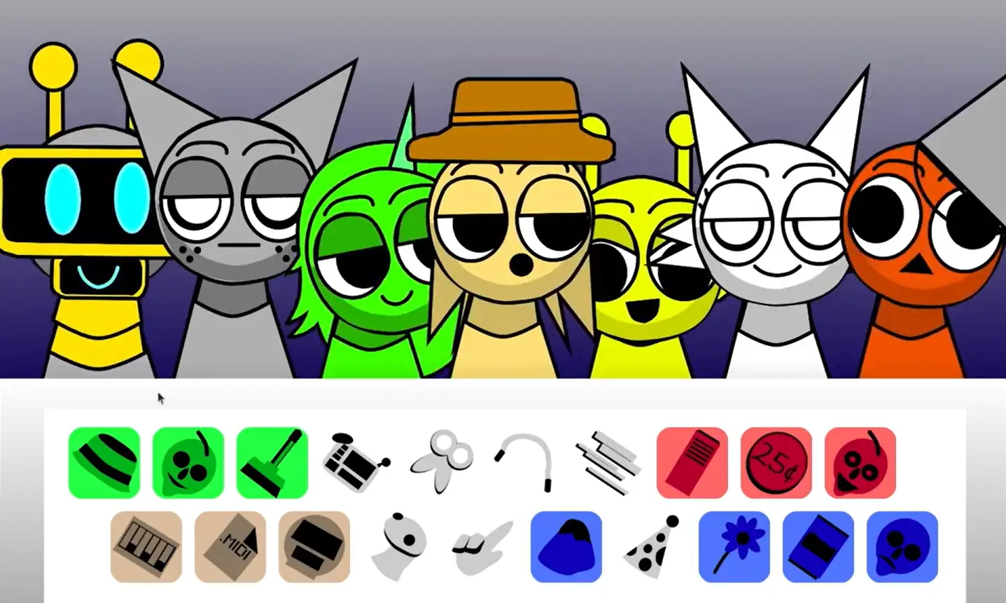 Sprunki School House Trouble game image