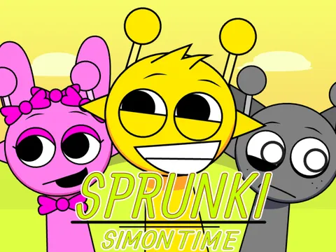 Sprunki Simon Time game image