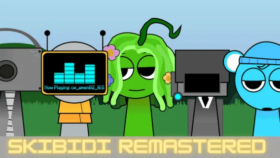 Sprunki Skibidi Remastered game image