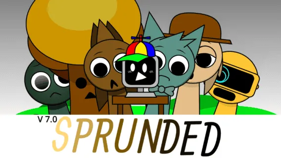 Sprunki Sprunded game image