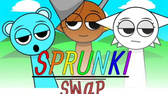Sprunki Swapped Version Port Remix game image
