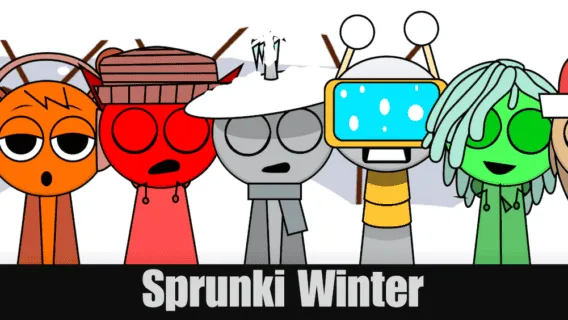 Sprunki Winter game image