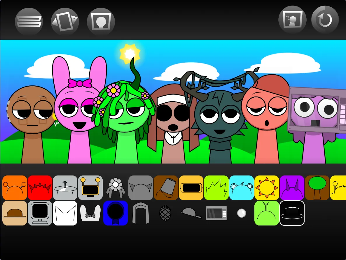Sprunki With OC 2 game image