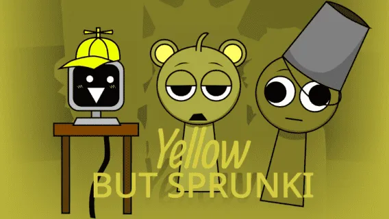 Yellow Colorbox But Sprunki game image